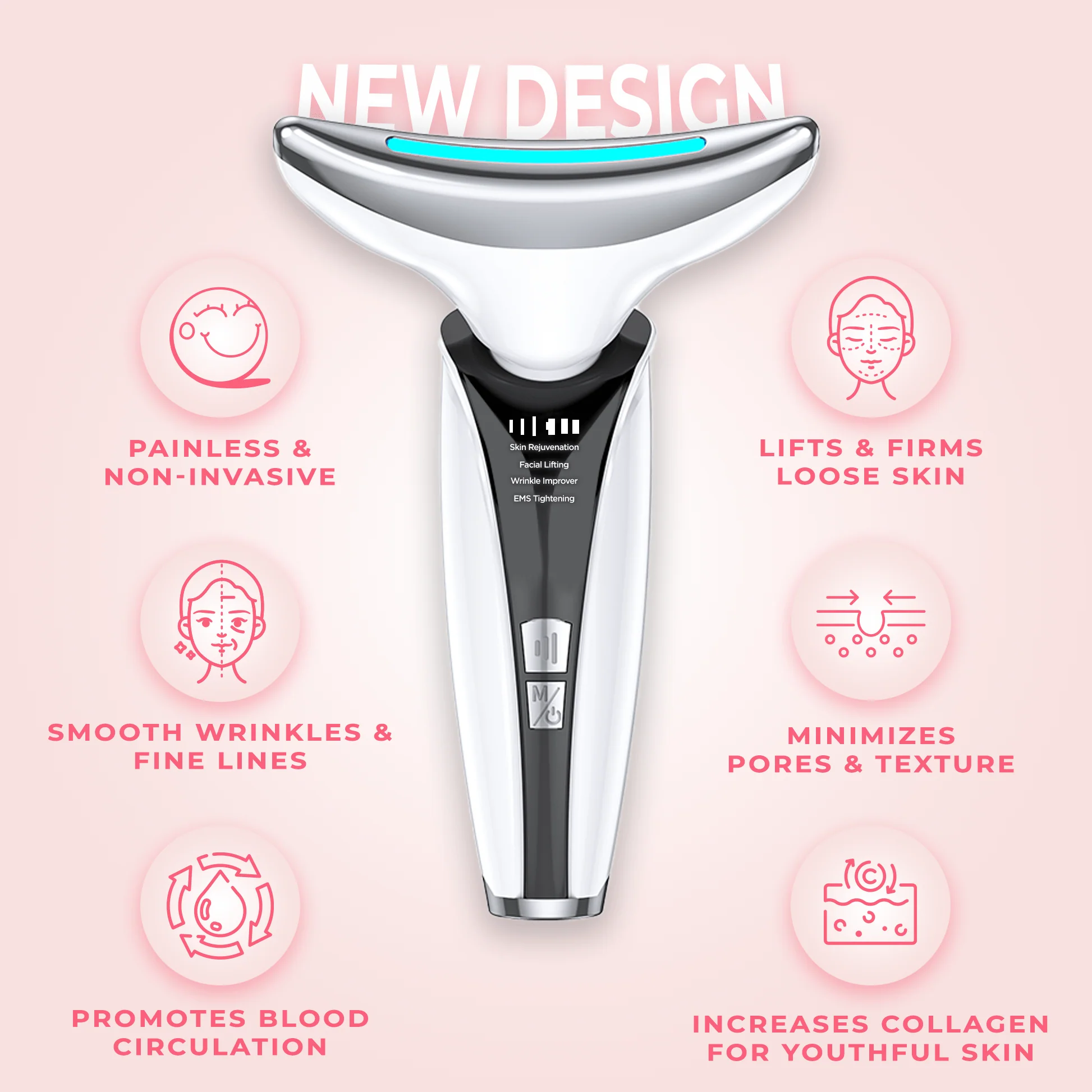 Contoura™ Chin & Neck Tightening Device - Multispecteral Light & EMS Microcurrents - Image 6